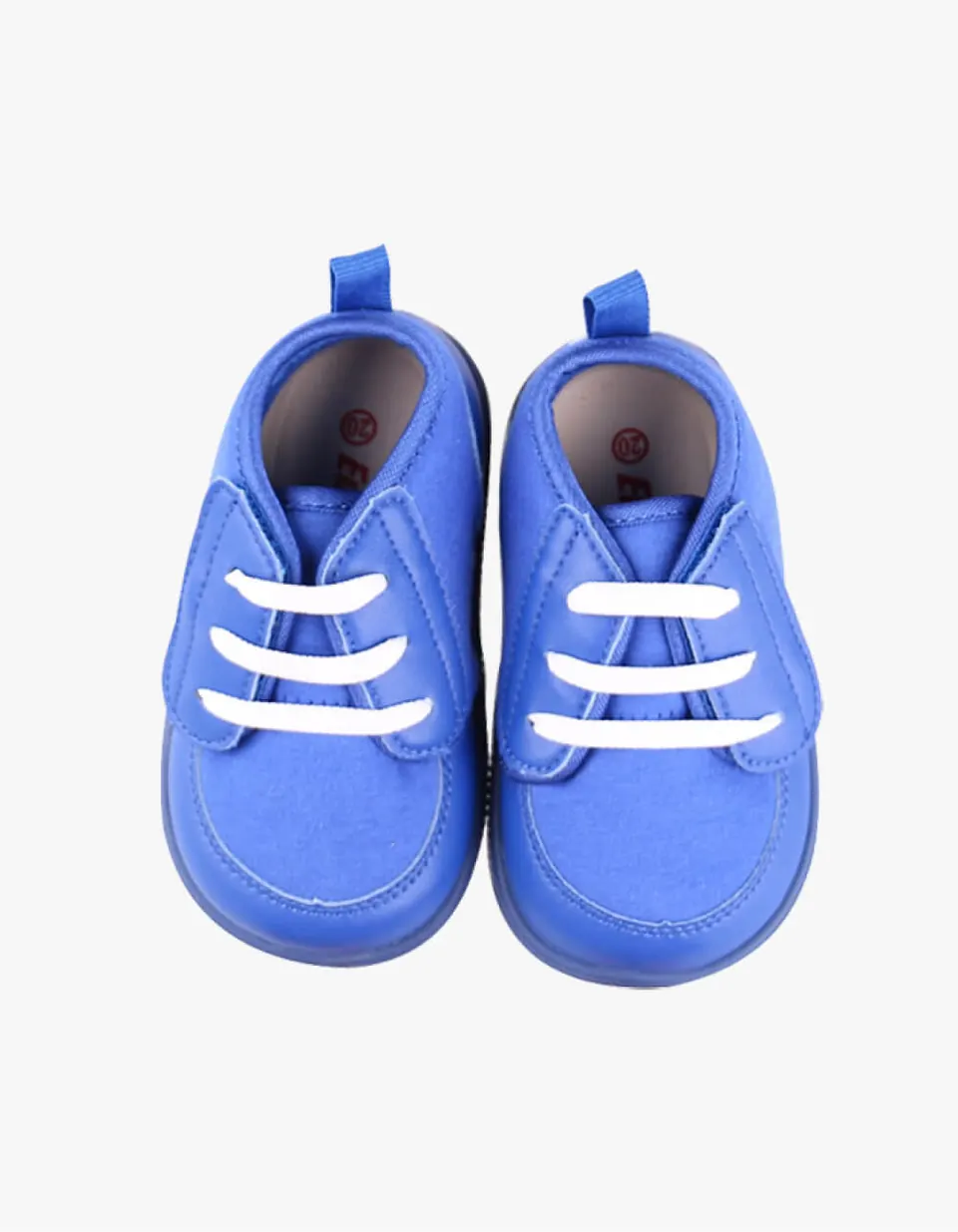 Blue canvas shoes for small children